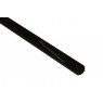Drążek Gral gładki fi 16 czarny matowy - 200cm