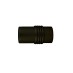 Końcówka Gral fi 19 mm czarny matowy - Cylinder (Para)