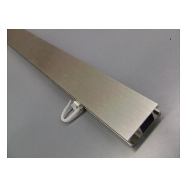 Profil Square Line stal przecierana 300cm