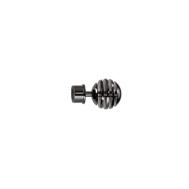 Końcówka Gral fi 25 onyx - Saturn (Para)