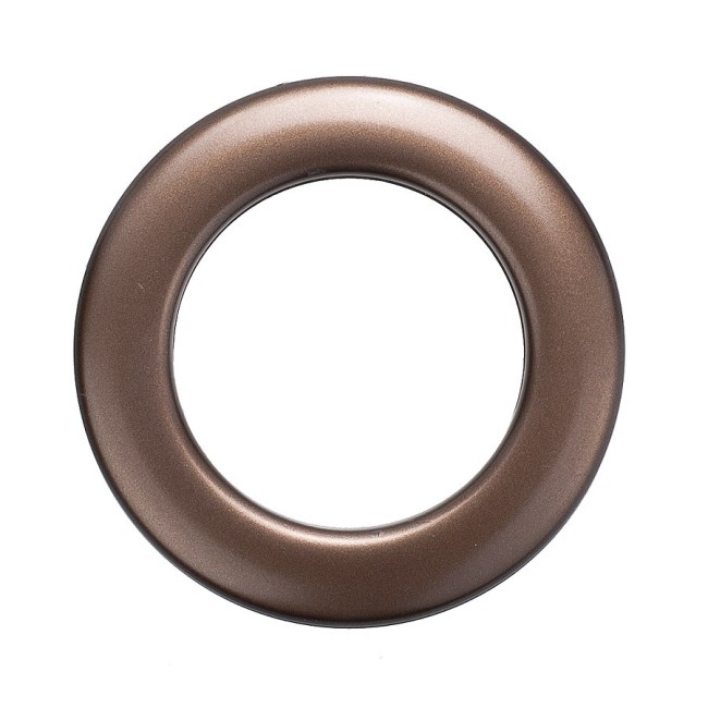 Przelotka KOŁO mała rdza mat - średnica wewnętrzna 20 mm - 10 szt