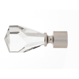 Końcówka Gral fi 16 chrom mat - Crystal (Para)