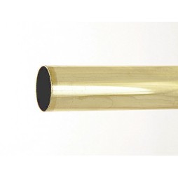 Drążek Gral gładki  fi 16 mosiądz - 140cm