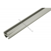 Profil szynowy Techno fi 20 mm dł. 200 cm - inox (aluminium)