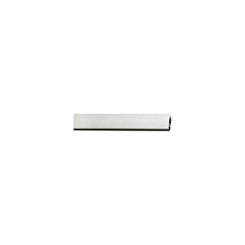 Profil Square Line stal przecierana 300cm
