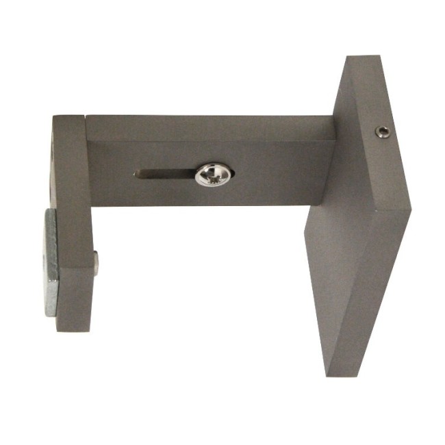 Wspornik do karniszy Top Line dł. 9 cm - kolor stal przecierana - 1 szt