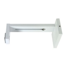 Wspornik do karniszy Top Line dł. 15 cm - kolor biały połysk - 1 szt