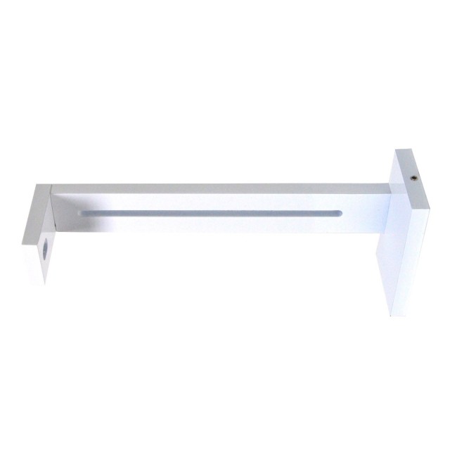 Wspornik do karniszy Top Line dł. 21 cm - kolor biały połysk - 1 szt