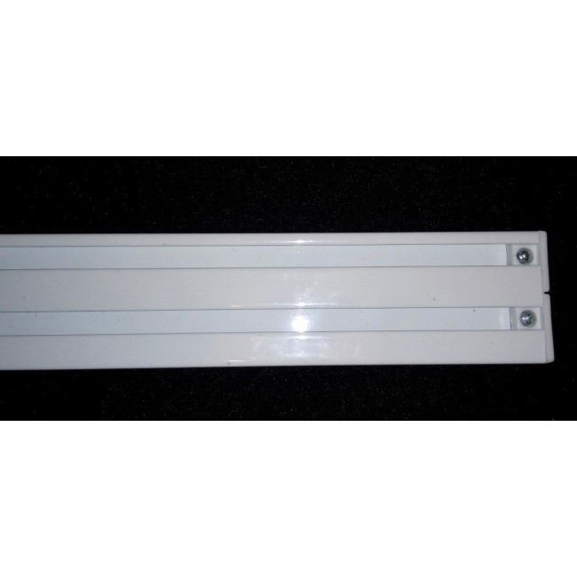 Szyna panelowa dwutorowa biała – (SUW0060)