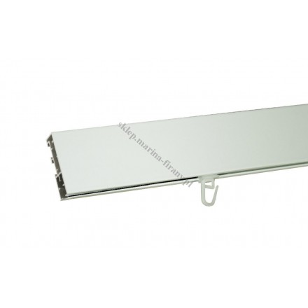 Profil szynowy Modern 60 dł. 150 cm - biały (aluminium)