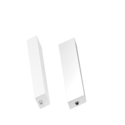 Zaślepka - zakończenie do profila Modern 60 biała (aluminium) - 1 para