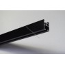 Profil szynowy Modern 25 czarny matowy -150 cm