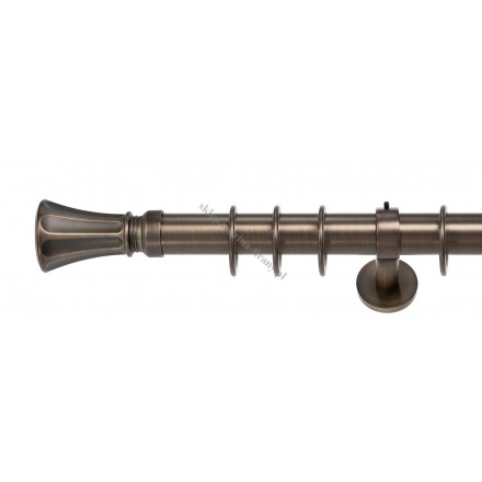 Karnisz Gral fi 35 mm pojedynczy, kolor bronze – Fanfara G350016