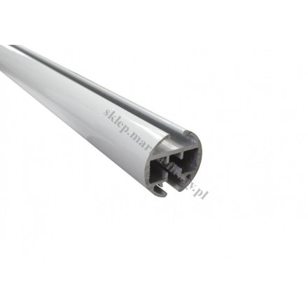 Profil szynowy Techno fi 30 mm dł. 150 cm - biały połysk (aluminium)