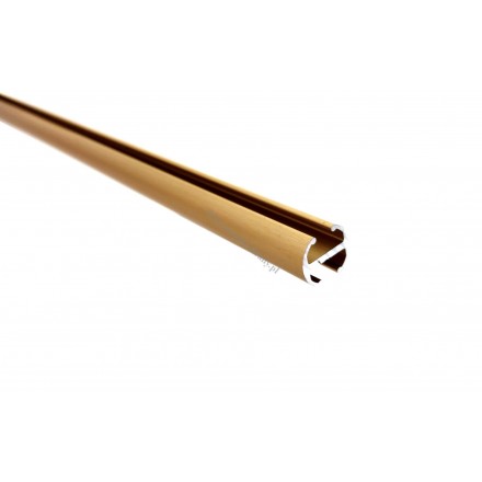 Profil szynowy fi 20 mm dł. 200 cm - satyna (aluminium)