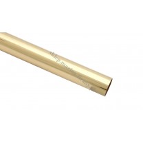 Drążek - rura fi 12 mm - 150 cm poler (mosiądz)