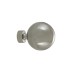 Końcówka do profilu - rury 20 mm średnia Kula  - inox poler (stal nierdzewna) - 1 szt
