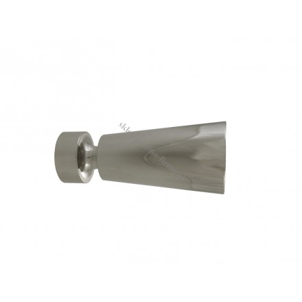 Końcówka do profilu - rury 20 mm Trapez - inox poler (stal nierdzewna) - 1 szt