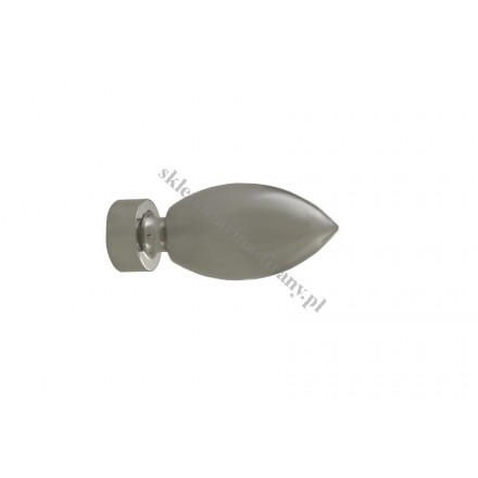 Końcówka do profilu - rury 20 mm Łezka - inox poler (stal nierdzewna) - 1 szt