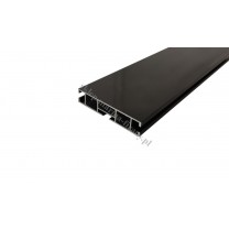 Profil Top Line kolor czarny połysk 160 cm