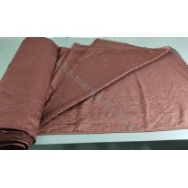 Tkanina zasłonowa Tergalet kreszonany MR01, szer. 290 cm, kolor brązowy - cena za 1 mb