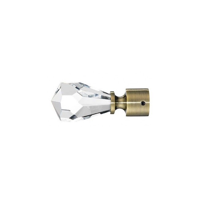 Końcówka Gral fi 19 antyk - Crystal