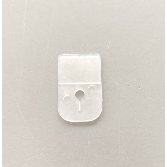 Pierścień gruszka plastikowy wszywany