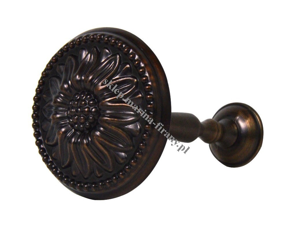 Uchwyt - rozeta Gałka max kolor bronze