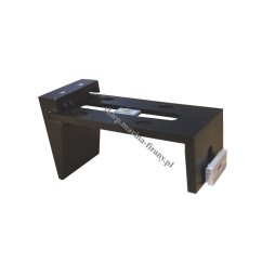Wspornik / uchwyt ścienny uniwersalny Modern 40 czarny matowy – aluminium Zegar