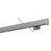 Karnisz szynowy pojedynczy Modern 40 inox (TH0006)
