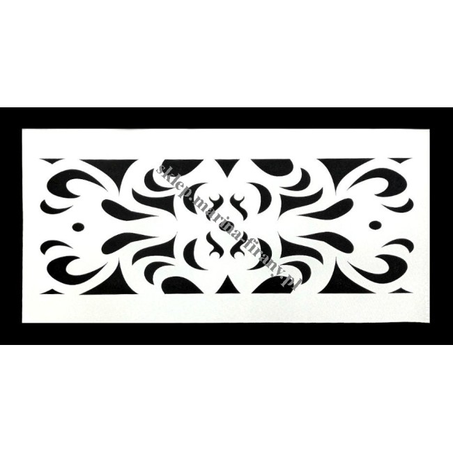 Wstawka ażurowa Royal, biały dwuwarstwowy szer 60 cm - okazja nr 56