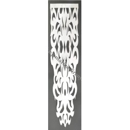 Panel ażurowy Royal 30x130 cm dwuwarstwowy biały - odrzut nr 244