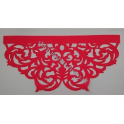 Ażur Gobelin, czerwony czterowarstwowy szer 50 cm - okazja nr 73