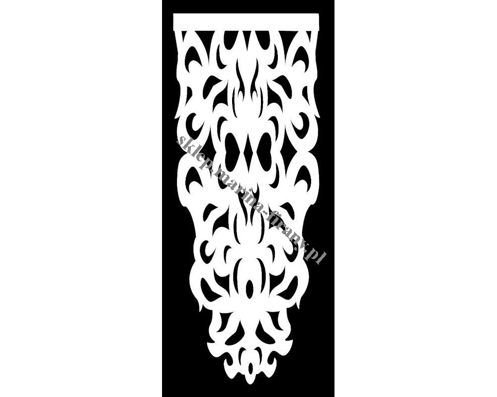 Panel ażurowy PZ024 Royal – ekran dekoracyjny do okna