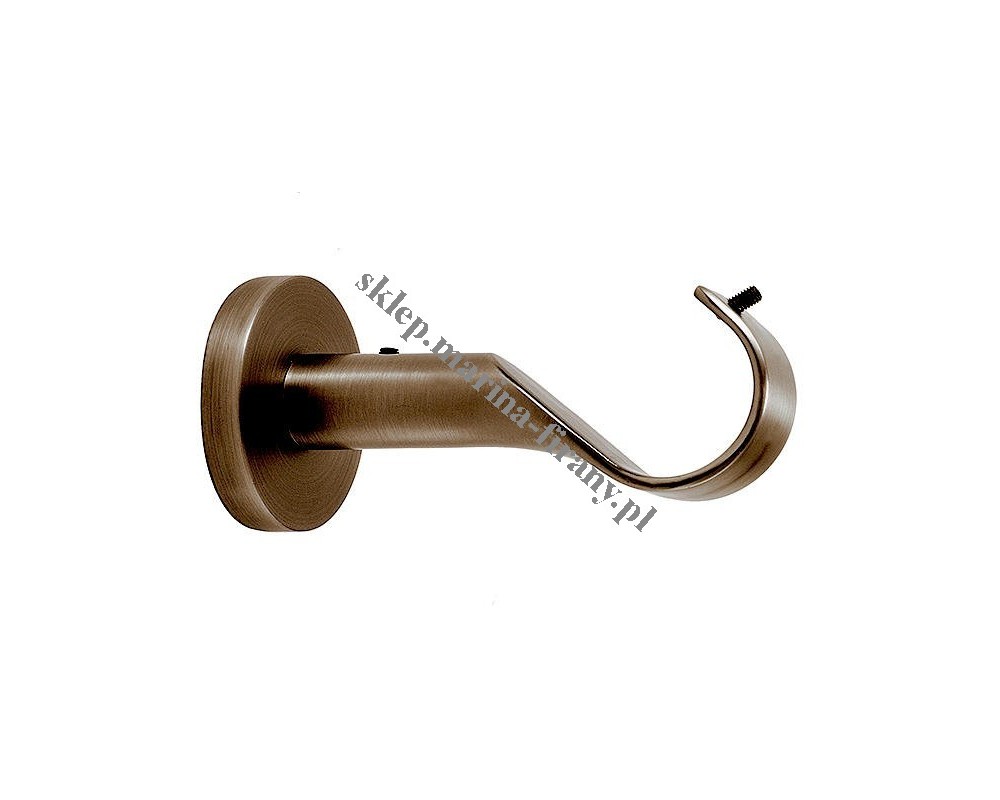 Wspornik pojedynczy otwarty Gral fi 35 mm bronze