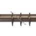 Drążek gładki Gral fi 25 bronze - 160cm
