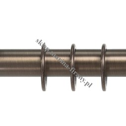 Drążek gładki Gral fi 25 bronze - 160cm