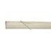 Drążek gładki Gral fi 35 biało - złoty - 240 cm