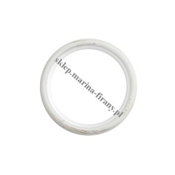 Kółko ciche okrągłe Gral 44-34 mm do rur fi 25 mm, kolor biało-złoty (10 szt.) – Marcin Dekor