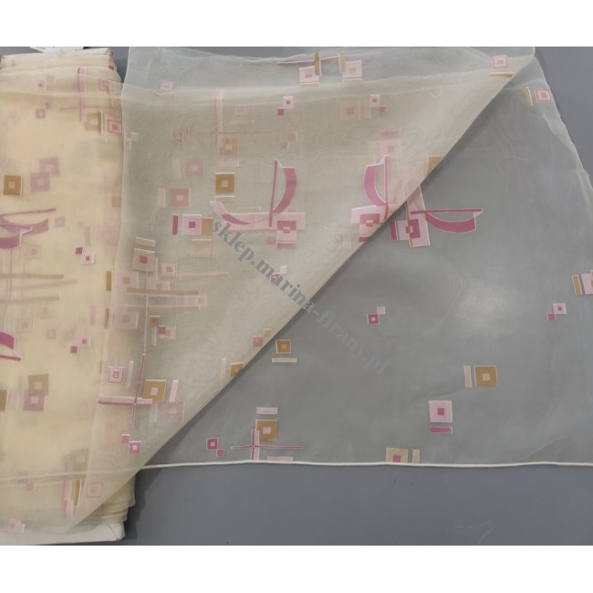 Organtyna ADC7-678 wys 185 cm jasno żółta - cena za 1 mb