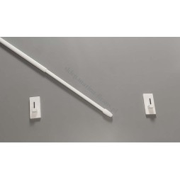 Drążek do zazdrostek biały dł. 30-40 cm - komplet
