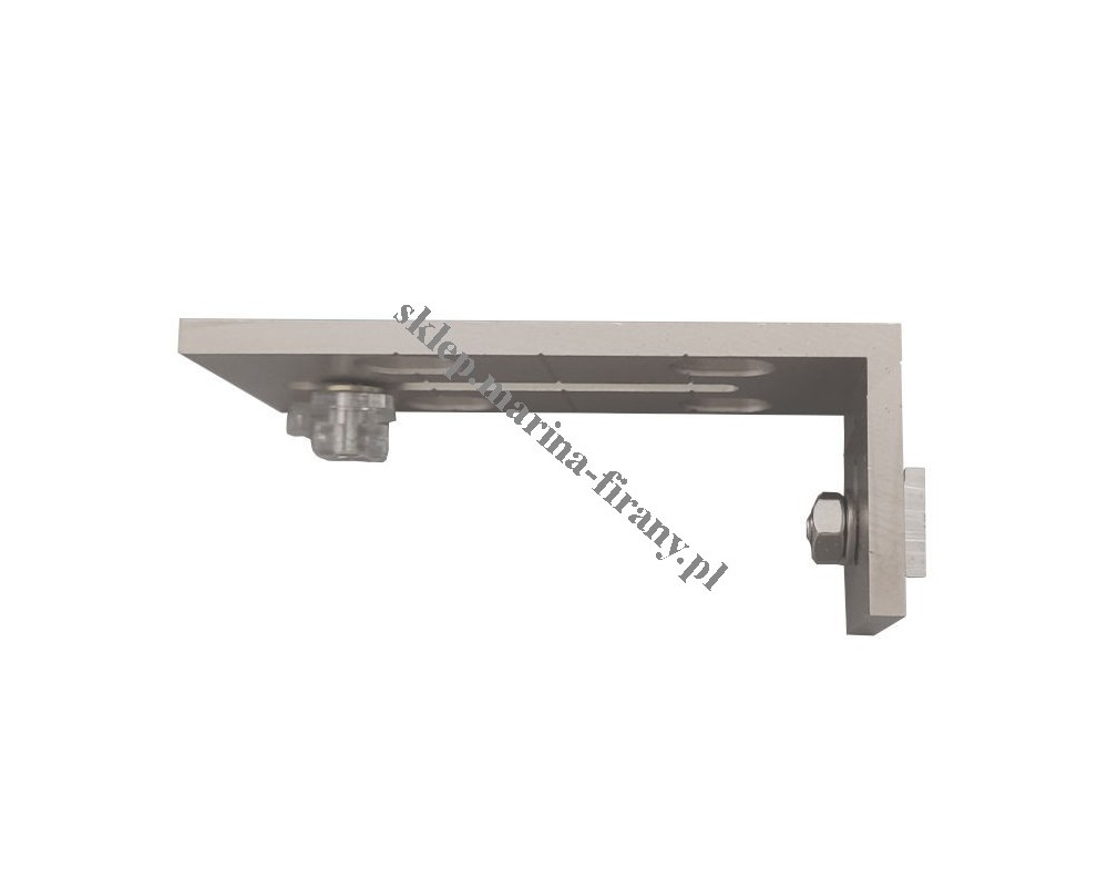 Uchwyt sufitowy uniwersalny Modern 60 - inox (stal nierdzewna)