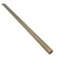 Rura mosiężna fi 12 mm - 125 cm jasne antico