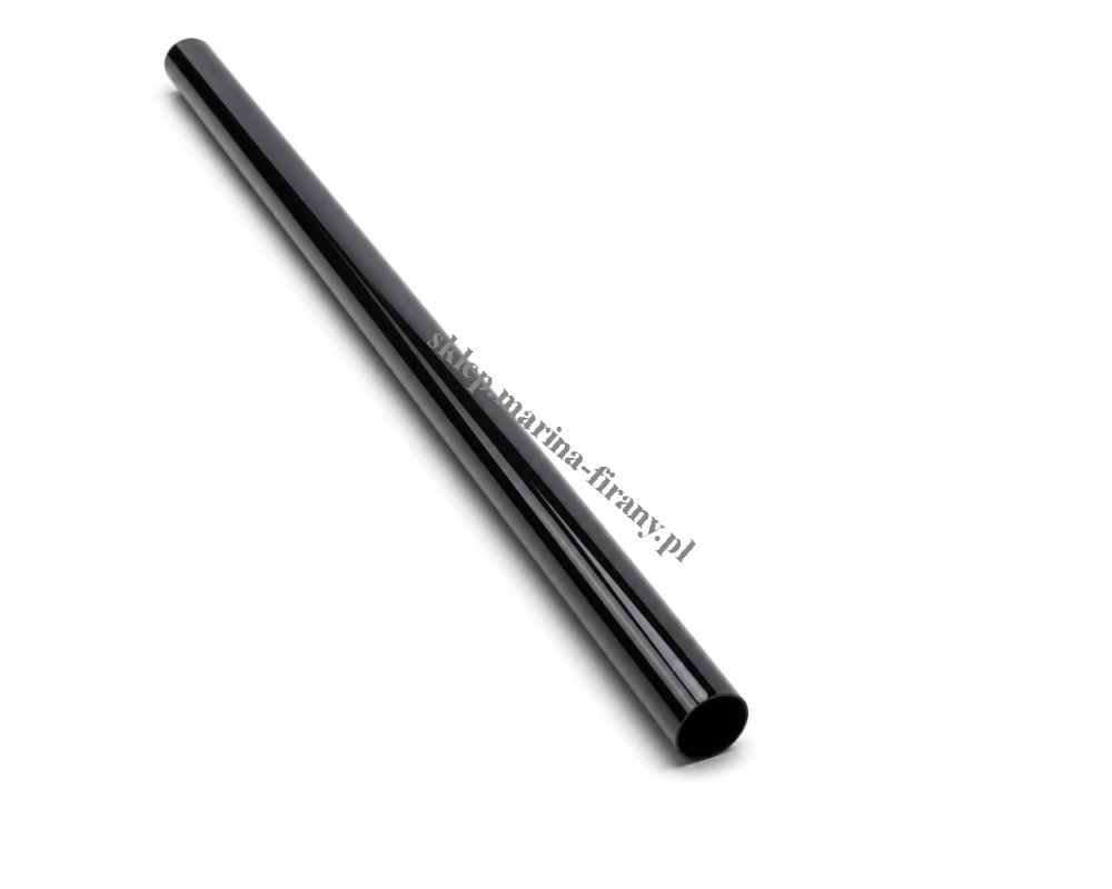 Rura Gral gładka fi 19 mm czarny połysk 140 cm
