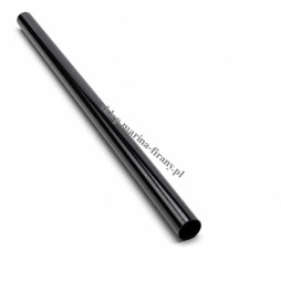 Rura Gral gładka fi 19 mm czarny połysk 240 cm