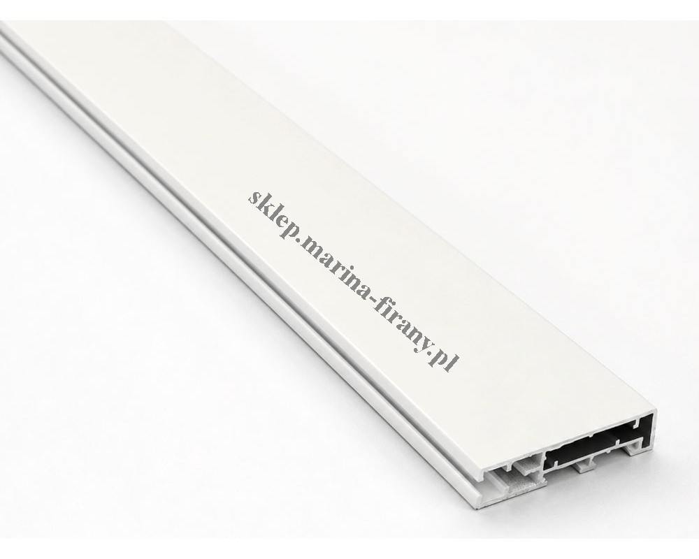 Profil szynowy Modern 60 biały 200 cm – aluminium Zegar