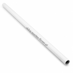 Rura karnisza Techno 20 mm dł. 150 cm - biały połysk (stal nierdzewna)