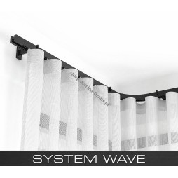 Firanka zawieszona w systemie Wave