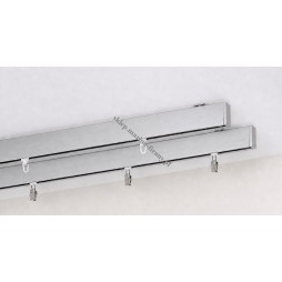 Szyna sufitowa aluminiowa Square Line dwutorowa SUW0001 – Marcin Dekor