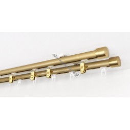 Szyna sufitowa Techno 20 mm dwutorowa satyna SUW0070 – Zegar